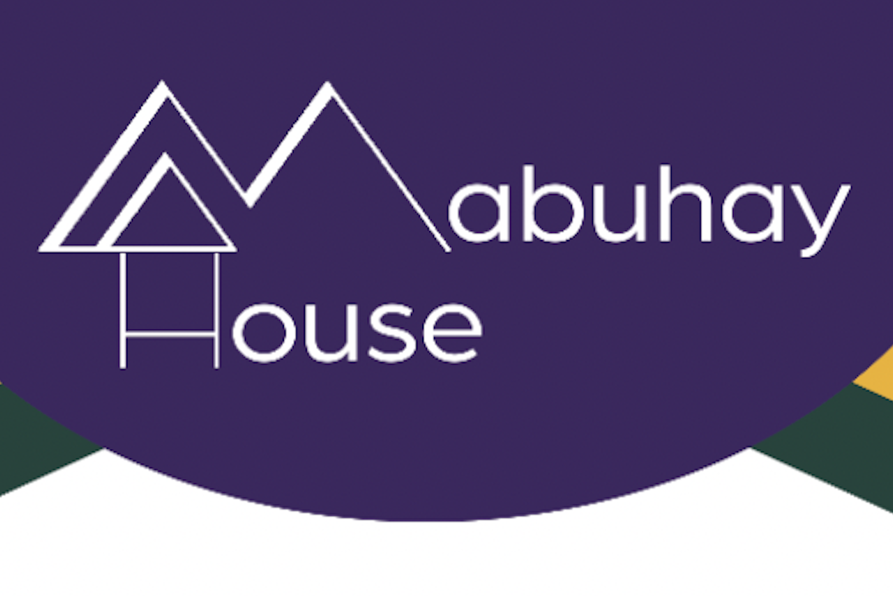 mabuhay house b.c.: stand-up banner